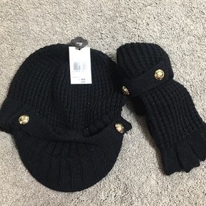 Michael Kors hat & glove set